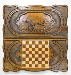 Нарды резные "Лев" 60х60, Ереван